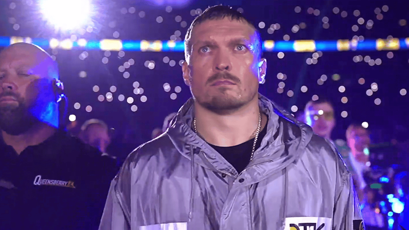 Usyk entered the ring to an unusual song - photo