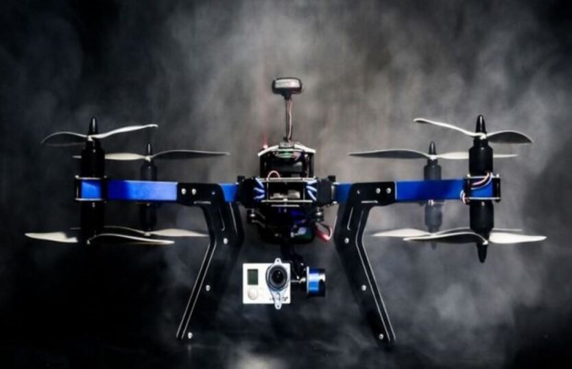 Drone in the air