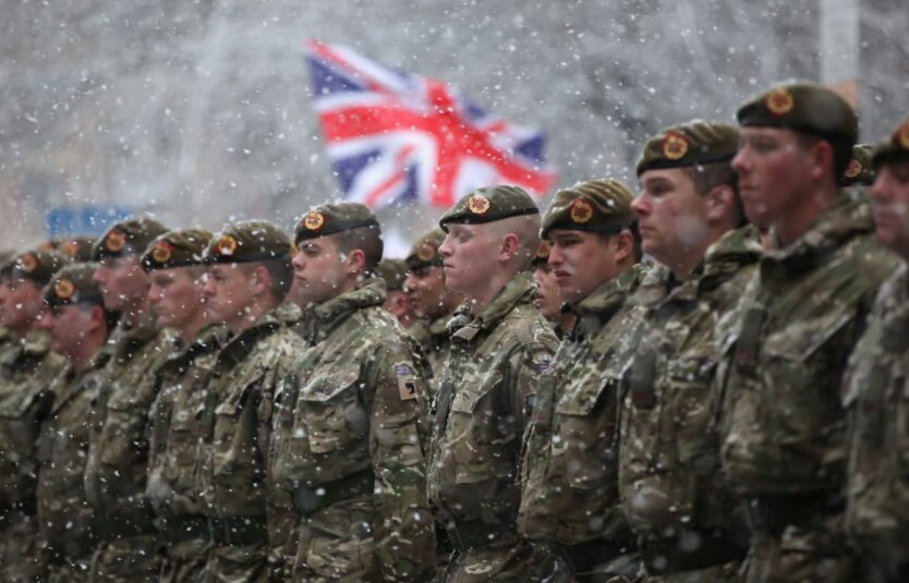 British troops in Ukraine after the war