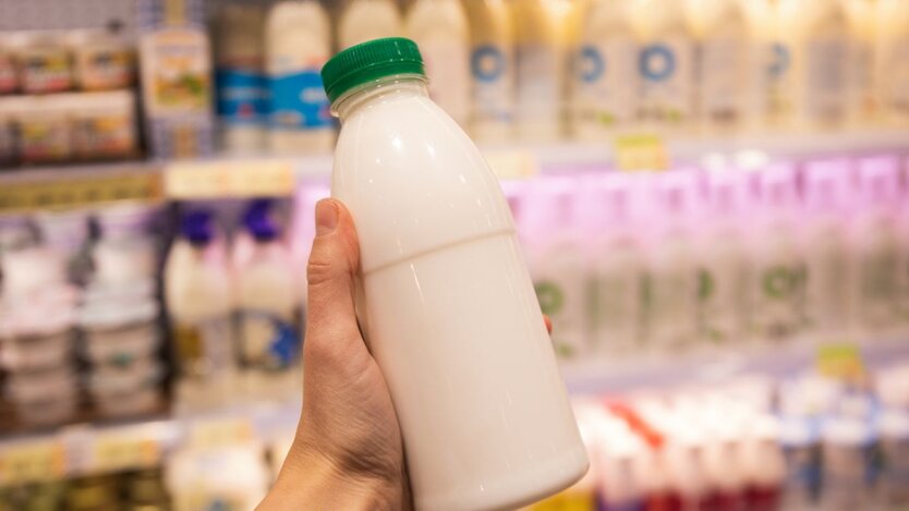 Dairy products at inflated prices